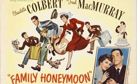Family Honeymoon (1948) Claudette Colbert, Fred MacMurray (Complete Movie)